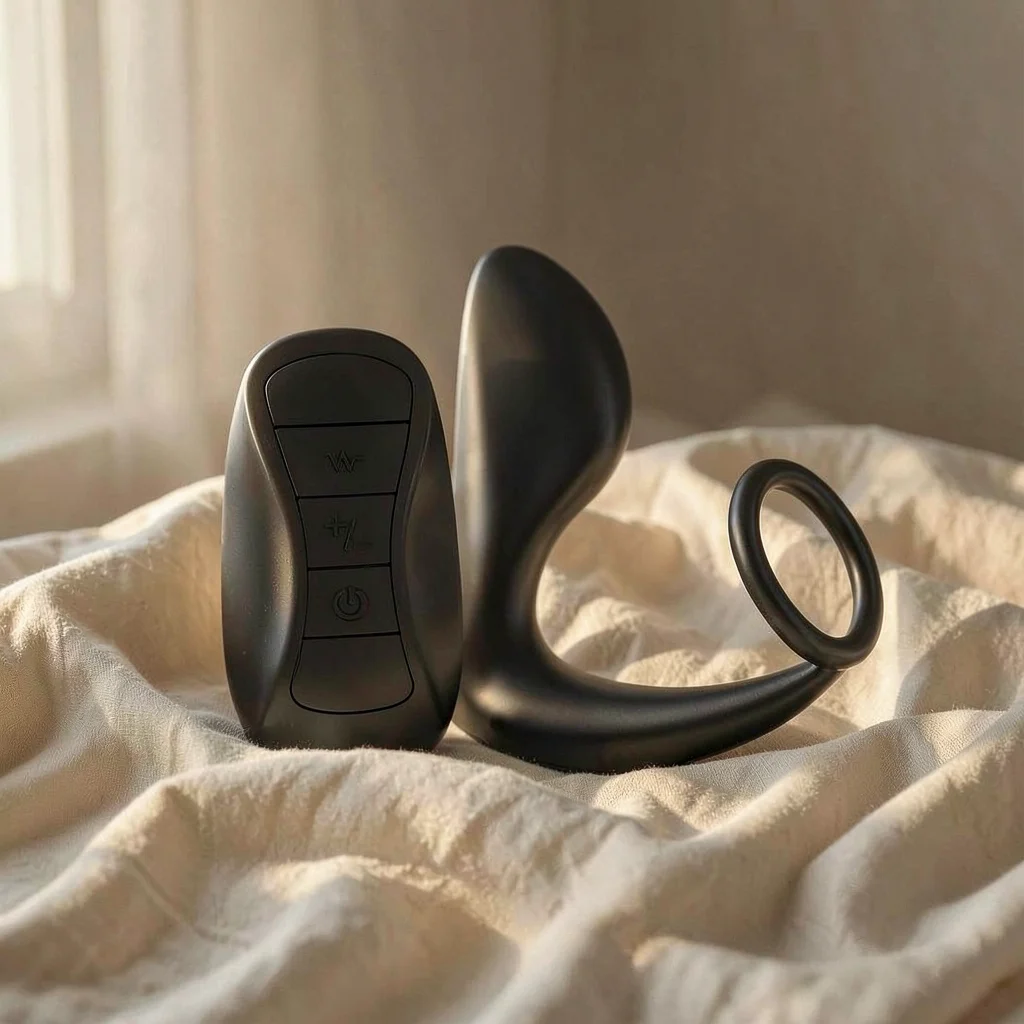 Anal Massage Ring — Black&Silver™