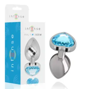 Plug Cuore Blu M — Intense