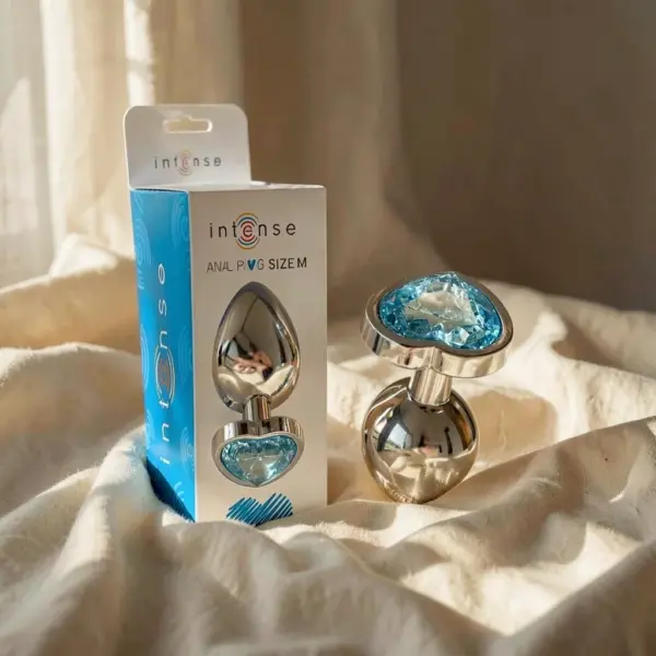Plug Cuore Blu M — Intense