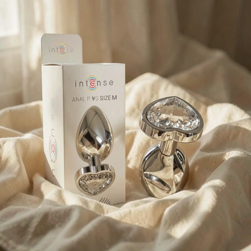 Plug Cuore Bianco M — Intense