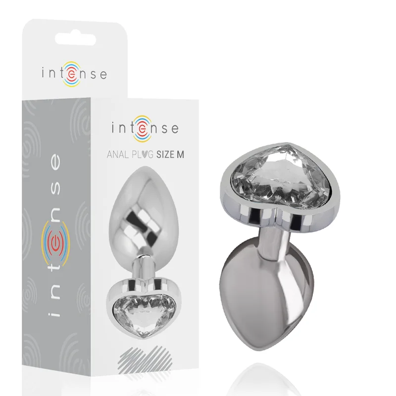 Plug Cuore Bianco M — Intense