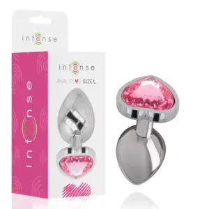 Plug Cuore Rosa L — Intense