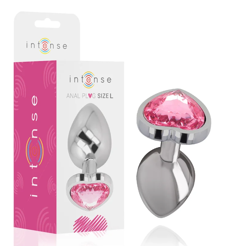 Plug Cuore Rosa L — Intense