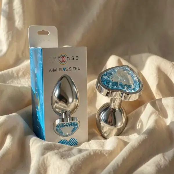 Plug Cuore Blu L — Intense