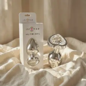 Plug Cuore Bianco L — Intense