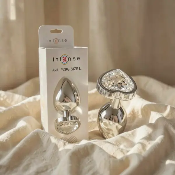 Plug Cuore Bianco L — Intense