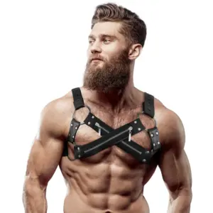 Imbracatura Bulldog Neoprene con Cerniere — Fetish Submissive
