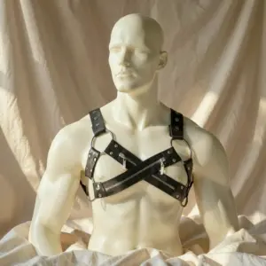 Imbracatura Bulldog Neoprene con Cerniere — Fetish Submissive