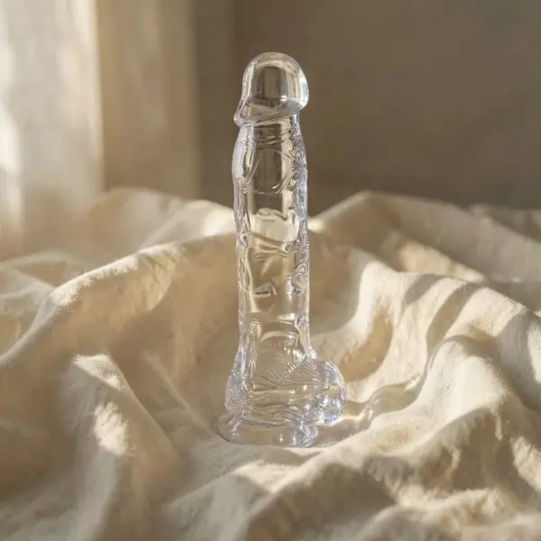 King Cock Clear 16,5 cm Trasparente con Sfere — Pipedream