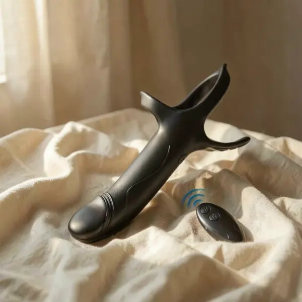 Anello dildo vibrante con telecomando — Armony