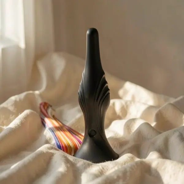 Vibratore e plug anale con telecomando — Armony