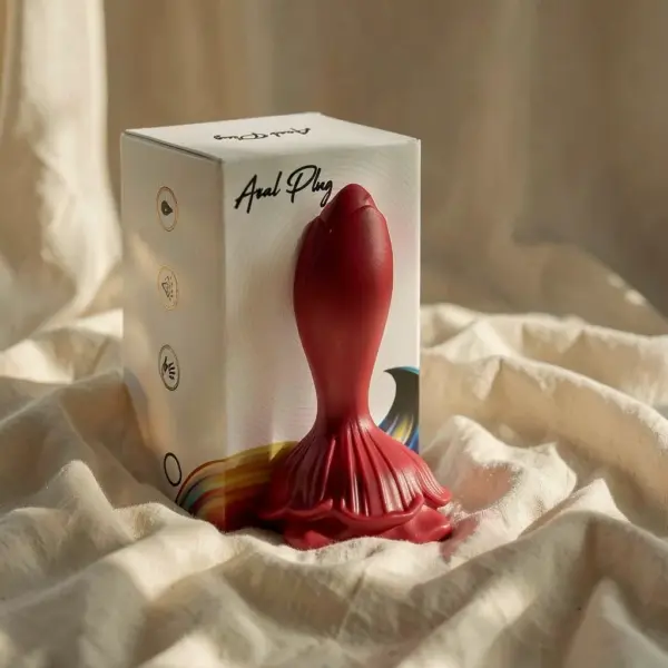 Vibratore rosa e plug anale con telecomando — Armony