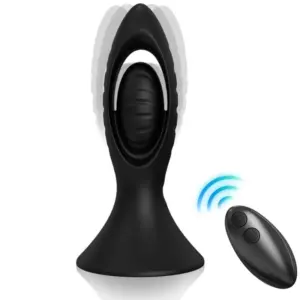 Vibratore e plug anale in silicone — Armony