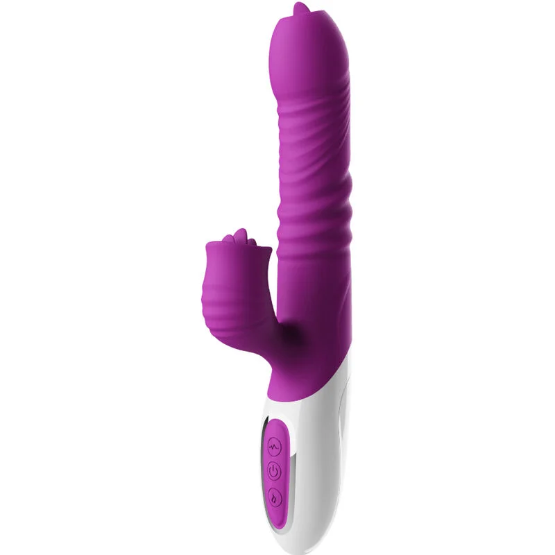 Vibratore Doppia Lingua con Spinta — Armony