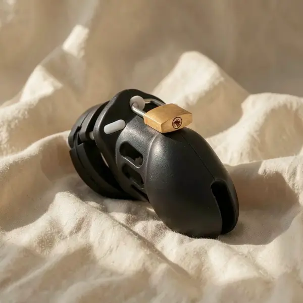 Extreme Chastity Cage Silicone S Nera — Hidden Desire