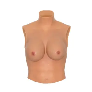 Alter Ego High Neck Breast Top Coppa E — Hidden Desire