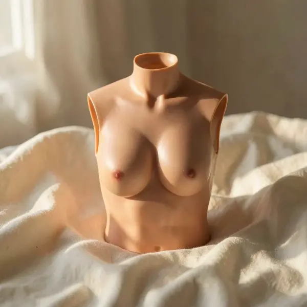 Alter Ego High Neck Breast Top Coppa E — Hidden Desire