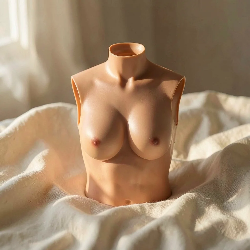 Alter Ego High Neck Breast Top Coppa E — Hidden Desire