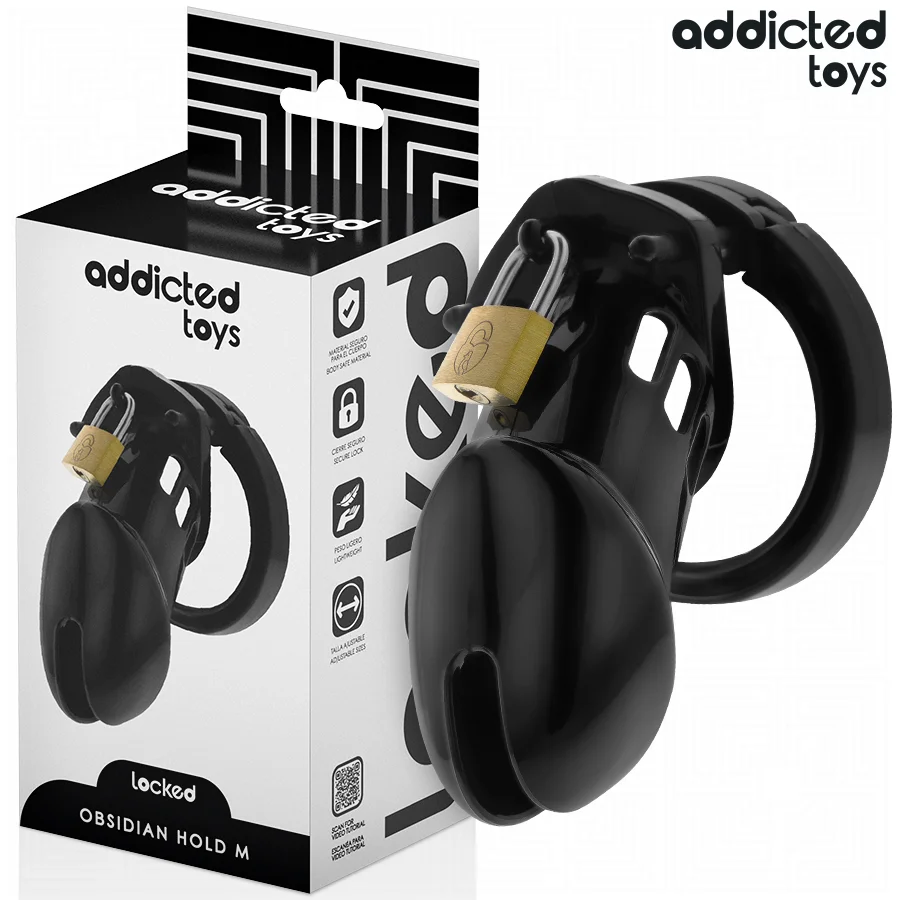Obsidian Hold Taglia M — Addicted Toys Locked