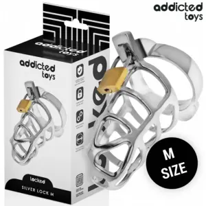 Locked Silver Lock M — Addicted Toys