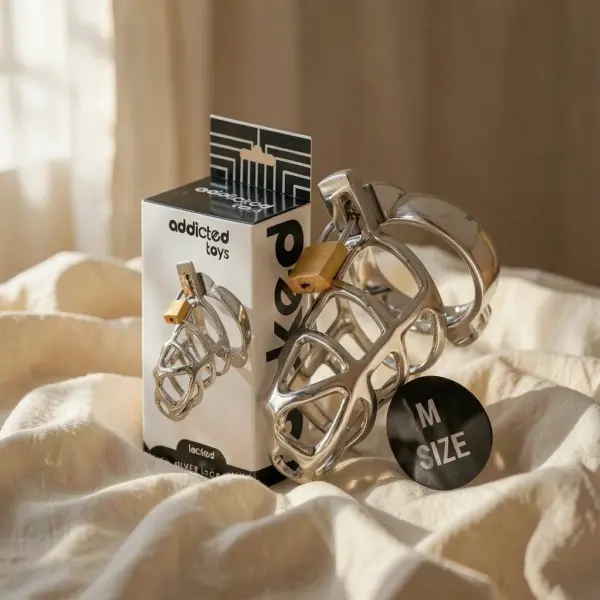 Locked Silver Lock M — Addicted Toys