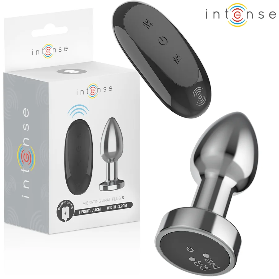Plug Vibrante in Metallo S — Intense