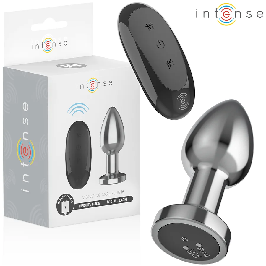 Plug Vibrante in Metallo M — Intense