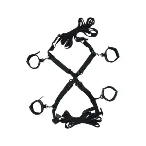 Scandal Bed Cross Restraint — CalExotics