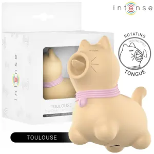 Stimolatore Lingua Rotante Tolosa Giallo — Intense