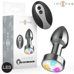 Plug Anale LED con Telecomando S — Intense