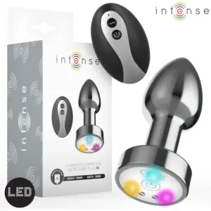 Plug Anale LED con Telecomando M — Intense
