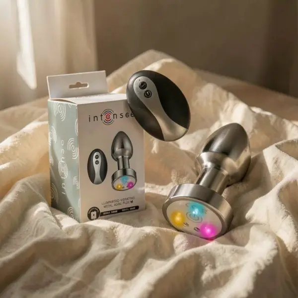Plug Anale LED con Telecomando M — Intense