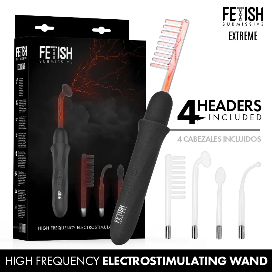 Wand Elettrostimolazione Alta Frequenza — Fetish Submissive