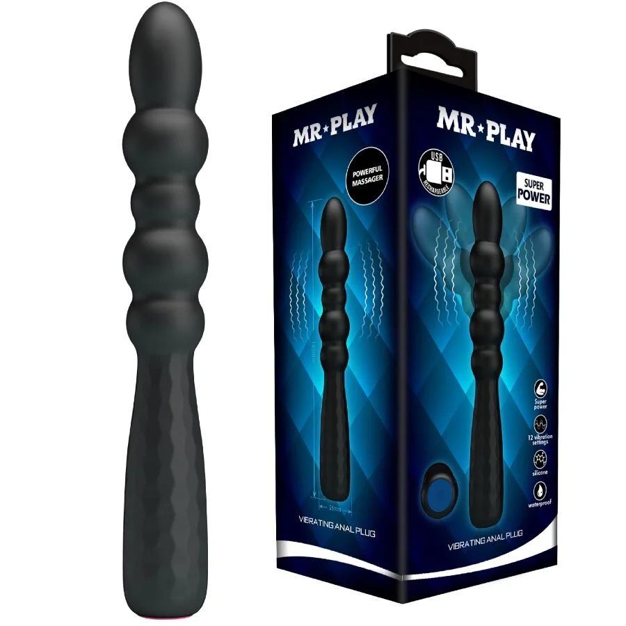 Plug Anale Flessibile con Sfere — MR Play