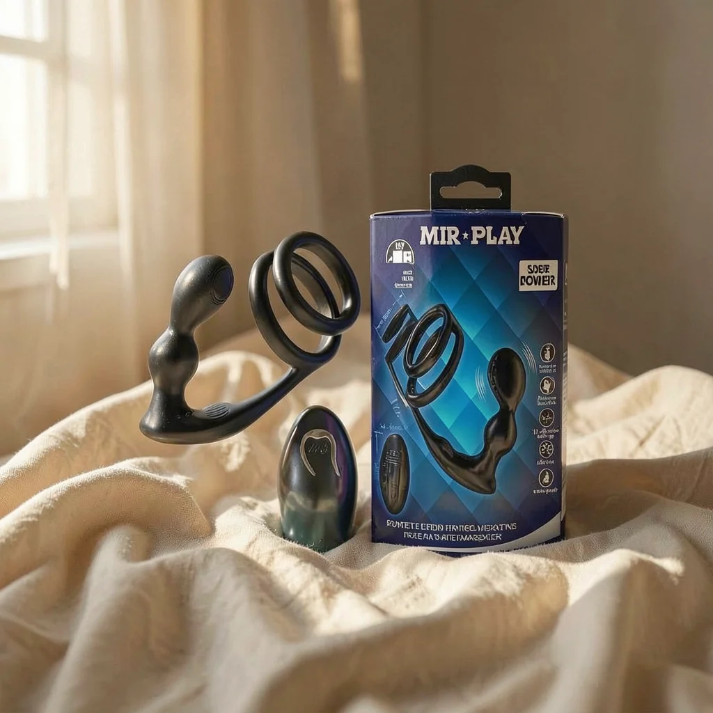 Doppio Anello e Plug Anale con Telecomando — MR Play