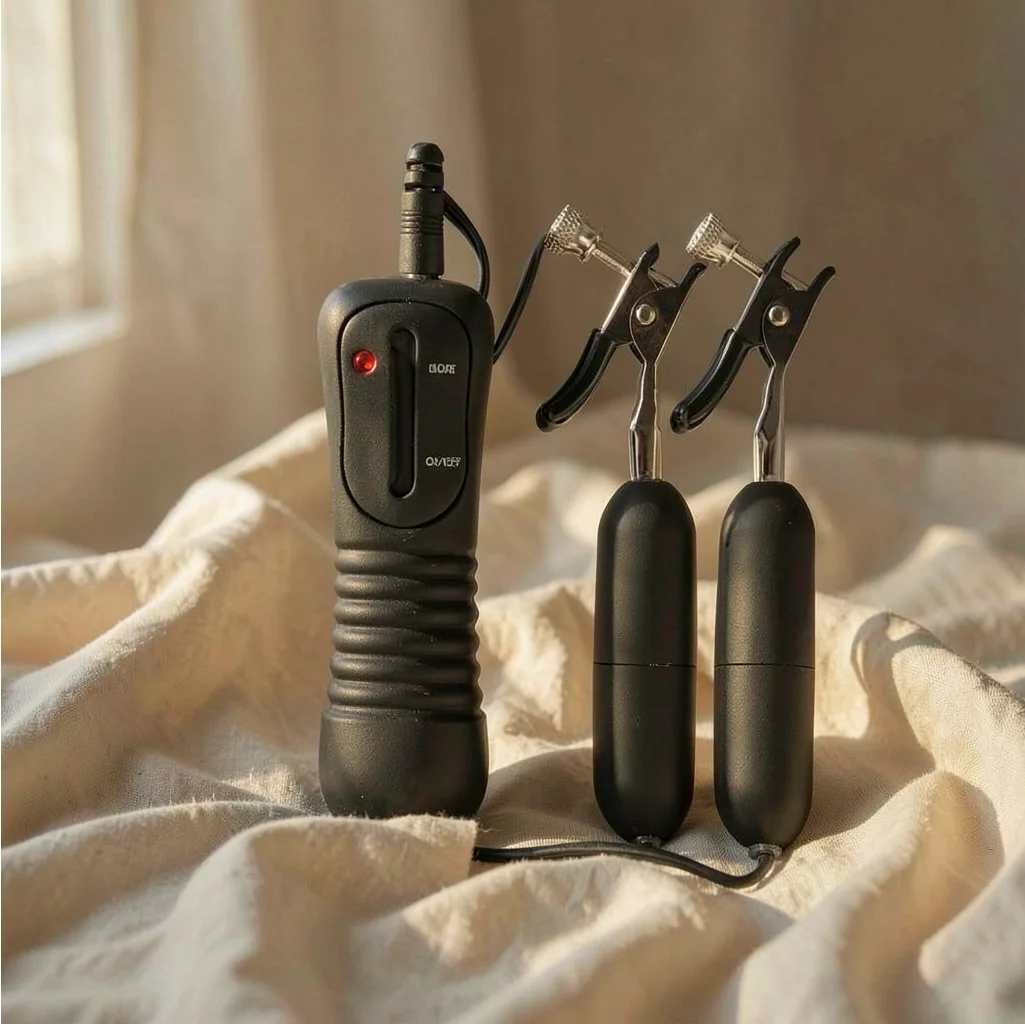 Vibrating Nipple Clamps — Fetish Fantasy Series