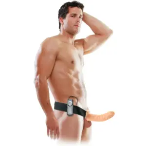 Strap-on Cavo Vibrante Marrone — Fetish Fantasy Series