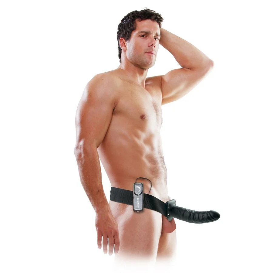 Strap-on Cavo Vibrante Nero — Fetish Fantasy Series