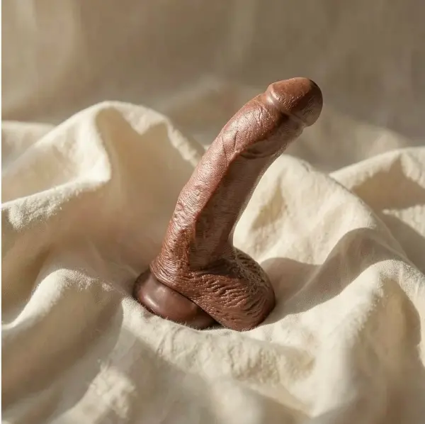 King Cock 22,9 cm Marrone con Sfere — Pipedream