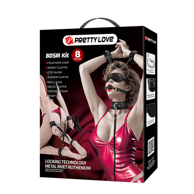 Kit BDSM 8 Pezzi — Pretty Love