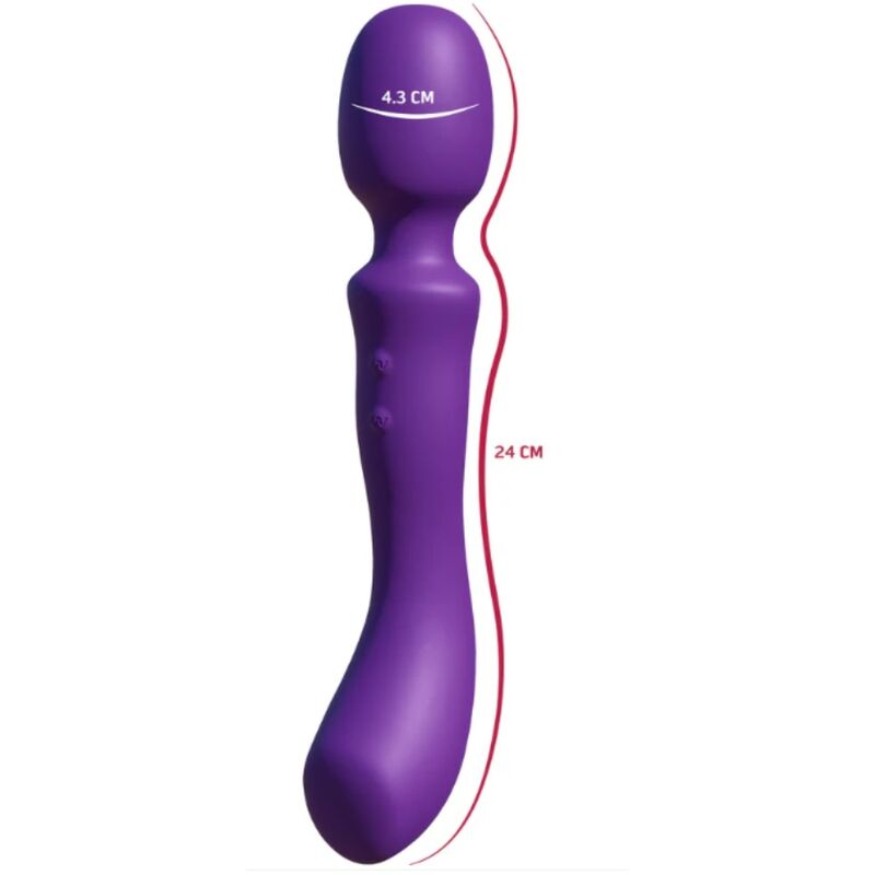 Wand Doppia Estremità Viola — She.E.O