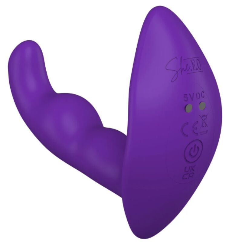 Stimolatore Anale Rotativo Viola — She.E.O