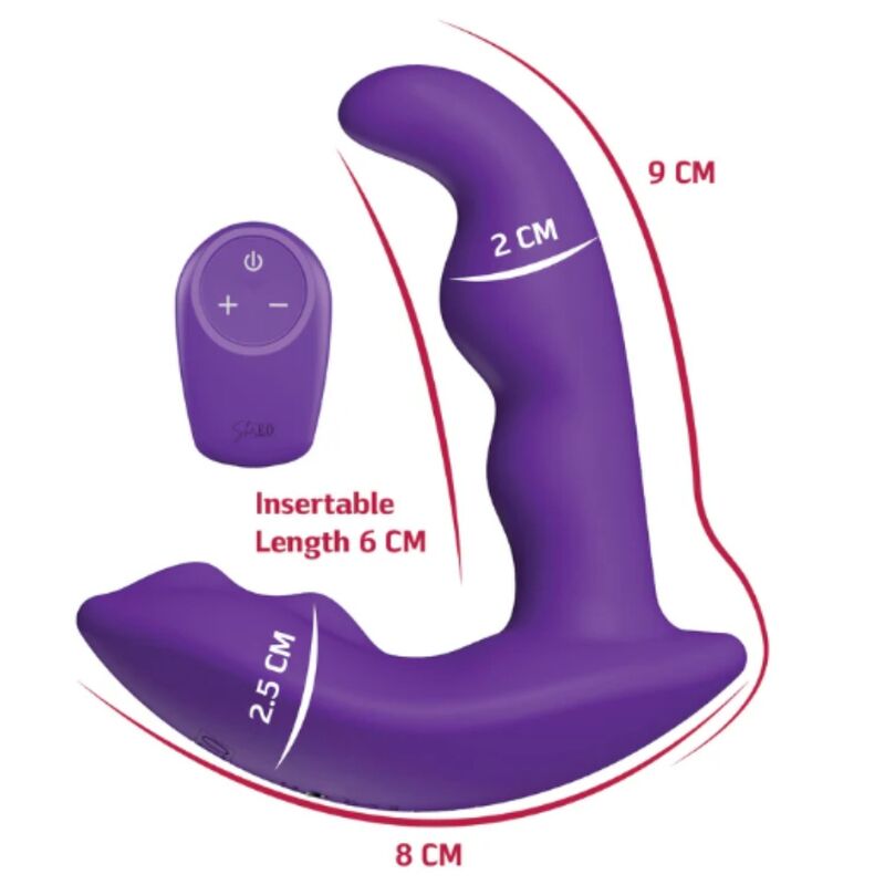 Stimolatore Anale Rotativo Viola — She.E.O