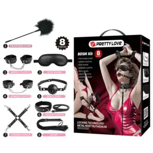Kit BDSM 8 Pezzi — Pretty Love