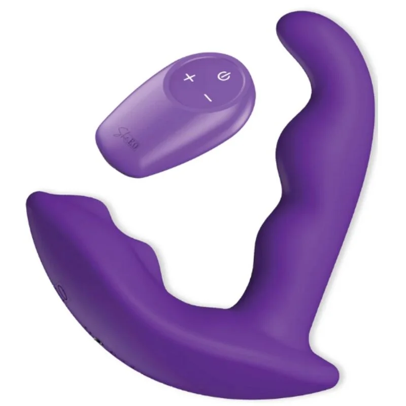 Stimolatore Anale Rotativo Viola — She.E.O